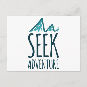 Seek Adventure Postcard