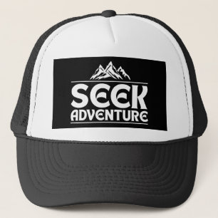 SEEK ADVENTURE TRUCKER HAT