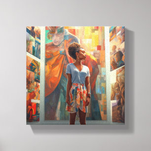 SEEK AND YE SHALL FIND CANVAS PRINT