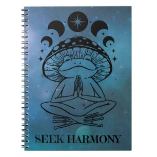 Seek Harmony Yoga Notebook
