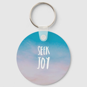 Seek Joy Key Ring