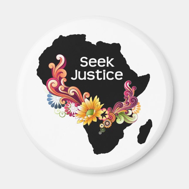 Seek Justice Magnet (Front)