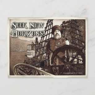 Seek New Horizons Postcard