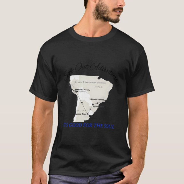 Seek Out Adventure It'S For The Soul T-Shirt (Front)