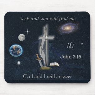 Seek the Lord Mouse Pad