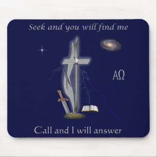 Seek the Lord Mouse Pad