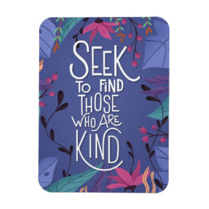 Seek to find magnet