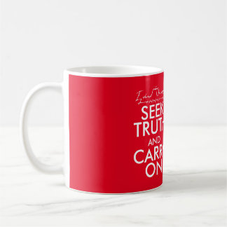 Seek Truth Coffee Mug