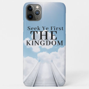 Seek Ye First - iPhone / iPad case