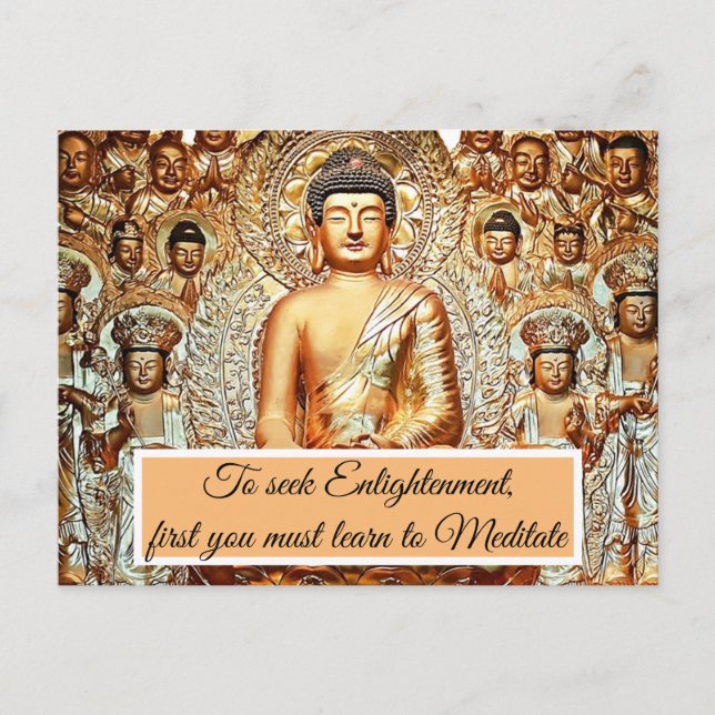 Seeking Enlightenment Postcard (Front)