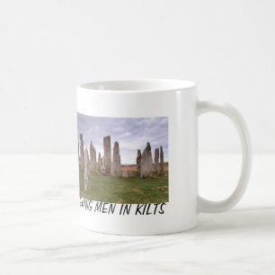 "Seeking Men in Kilts" Coffee Mug