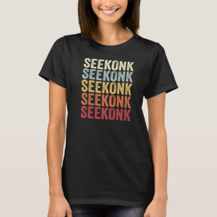 Seekonk Massachusetts Seekonk MA Retro Vintage Tex T-Shirt