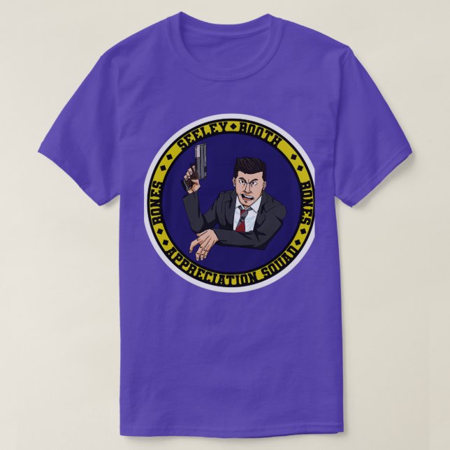 Seeley Booth Appreciation Squad 2 T-Shirt (Design Front)