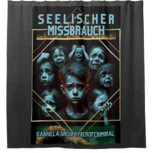 Seelischer Missbrauch  Shower Curtain