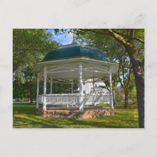 Seelye House Gazebo, Abilene, Kansas Postcard