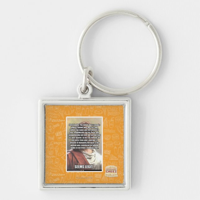 Seems Legit Key Ring (Front)