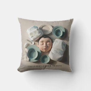 Seen & Celebrated: Invisible Labor 3D Tribute Cushion