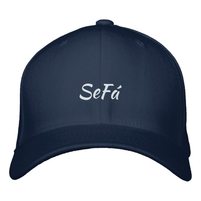 SeFa Embroidered Hat (Front)