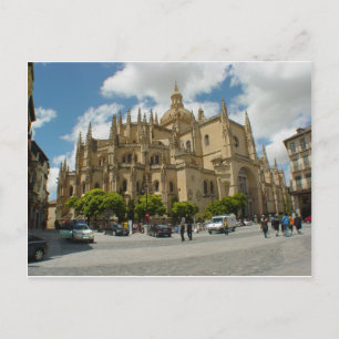 Segovia Cathedral- Spain Postcard