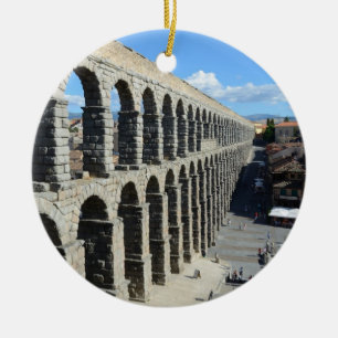 Segovia, Spain Ceramic Ornament