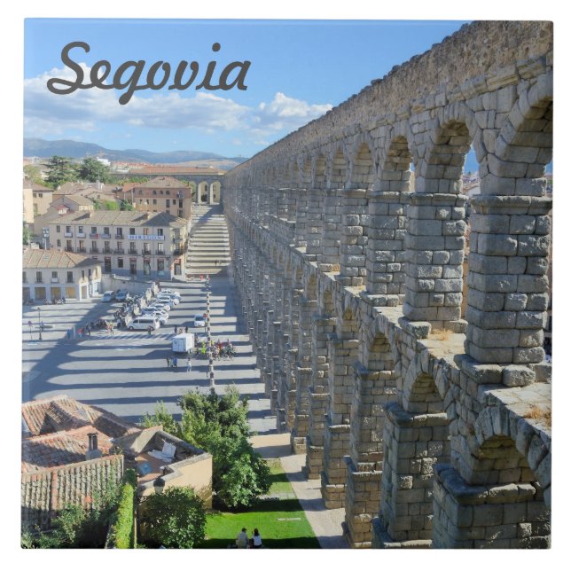 Segovia, Spain Tile (Front)