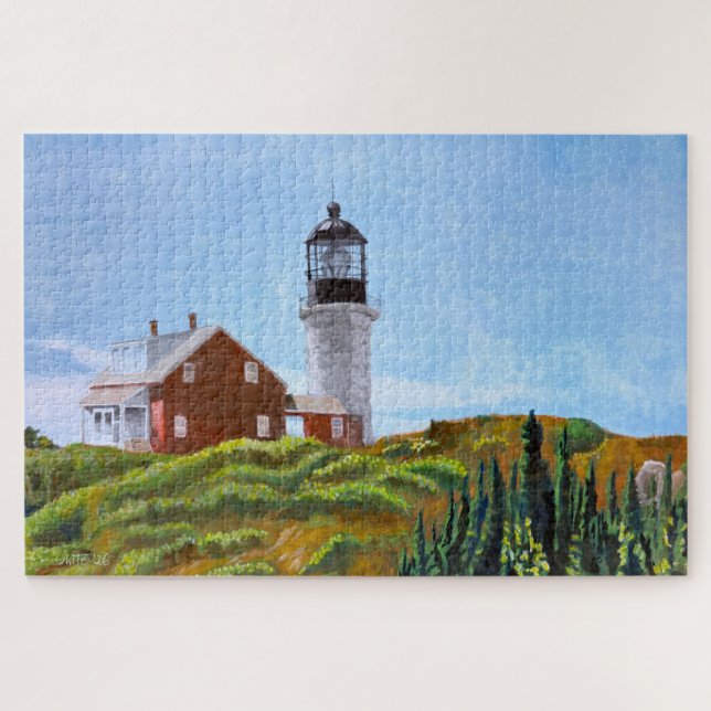 Seguin Island Lighthouse 1014pc Puzzle (Horizontal)