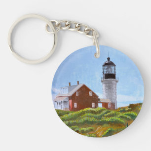Seguin Island Lighthouse Key Ring