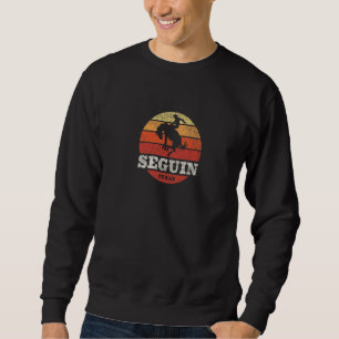 Seguin TX Vintage Country Western Retro Sweatshirt
