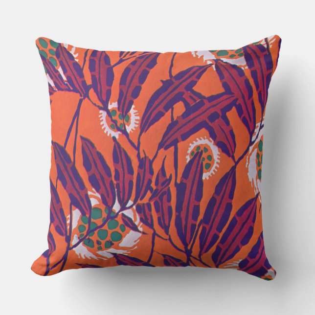 Séguy’s Art Deco Floral Outdoor Cushion (Front)