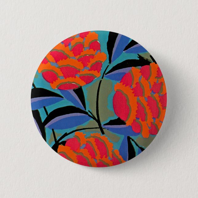 Seguy's Art Deco #2 at Emporio Moffa 6 Cm Round Badge (Front)