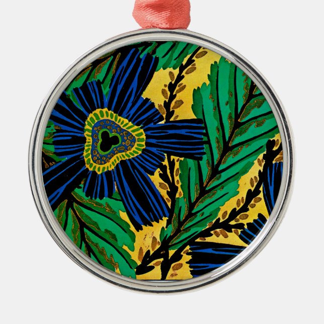 Seguy's Art Deco #3 at Emporio Moffa Metal Ornament (Front)