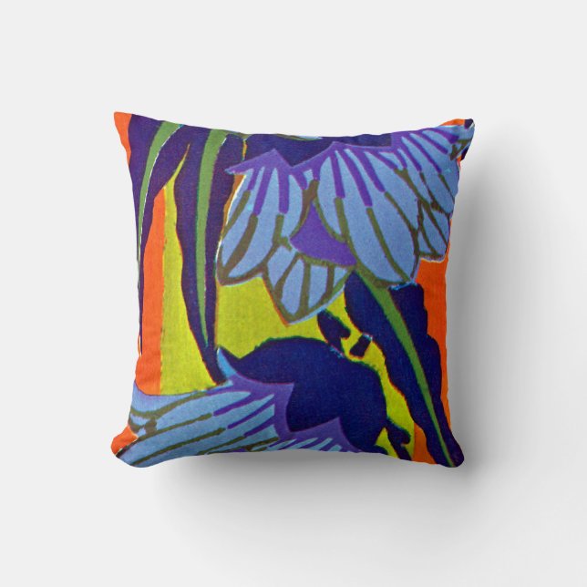 Seguy's Art Deco #4 at Emporio Moffa Cushion (Front)