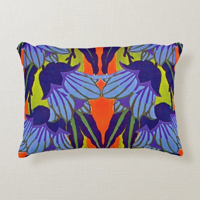 Seguy's Art Deco #4 at Emporio Moffa Decorative Cushion (Front)