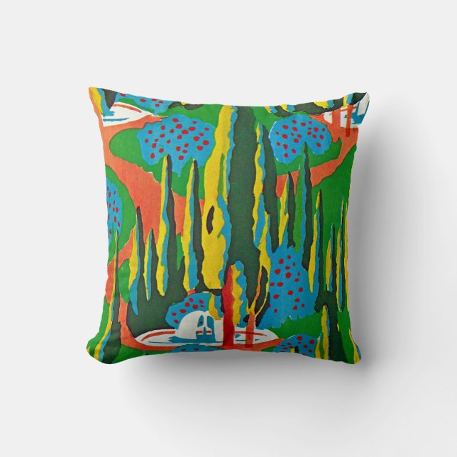 Seguy's Art Deco #6 at Emporio Moffa Cushion (Front)