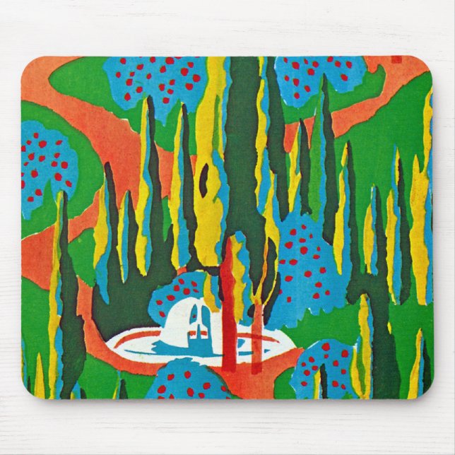 Seguy's Art Deco #6 at Emporio Moffa Mouse Pad (Front)