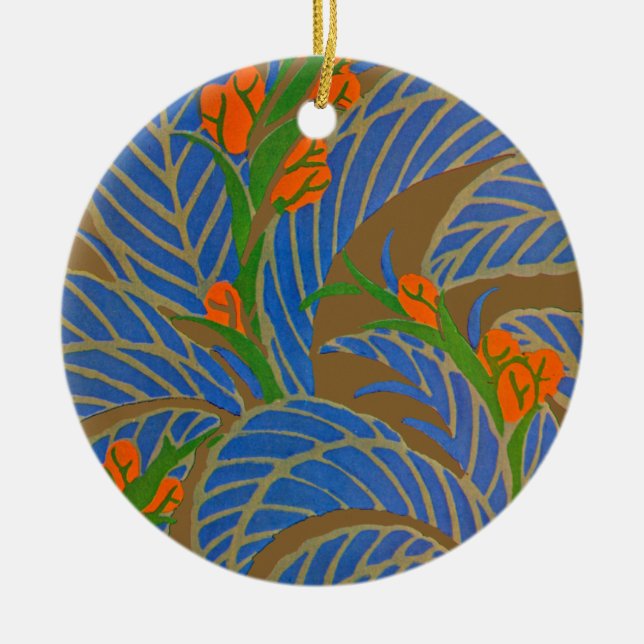 Seguy's Art Deco #9 at Emporio Moffa Ceramic Ornament (Front)