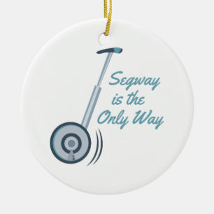 Segway Ceramic Tree Decoration