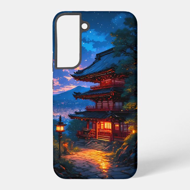 Seichi no Yoru (Sacred Night) Samsung Galaxy S22+ Case (Back)