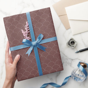 Seigaiha Japanese Wave Wrapping Paper