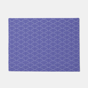 Seigaiha wave doormat
