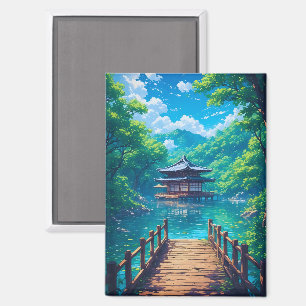 (Seijaku no Kohan) -  Lakeside Serenity Magnet