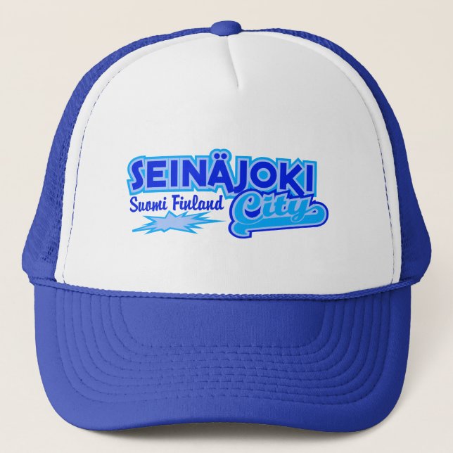 Seinäjoki City hat - blue (Front)