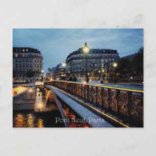 Seine Scene Postcard