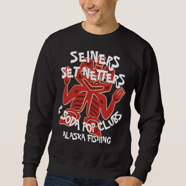 SEINERS SET NETTERS & SODA POP CLUBS ALASKA DREAM SWEATSHIRT (Front)