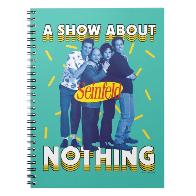 Seinfeld | A Show About Nothing Notebook (Front)