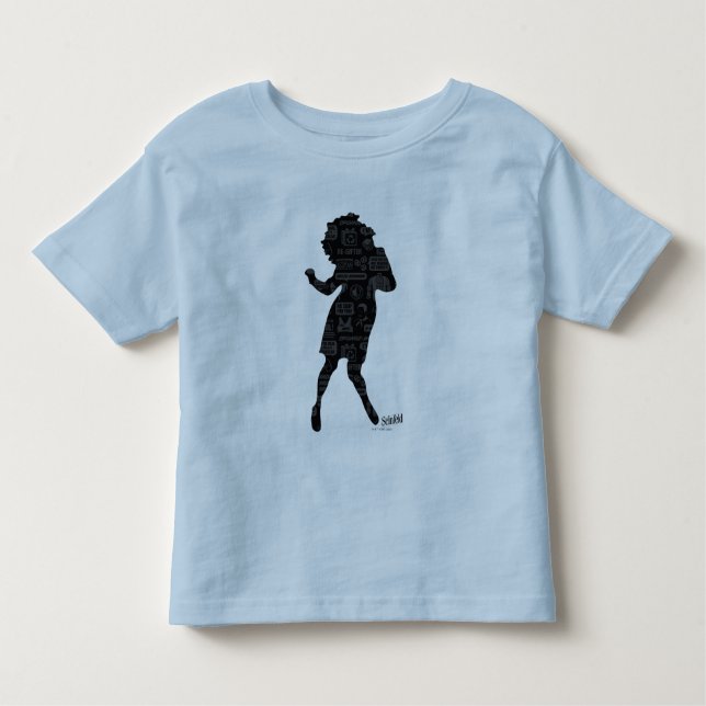 Seinfeld | Elaine Dance Silhouette Toddler T-Shirt (Front)