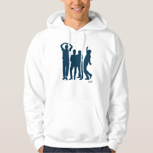 Seinfeld   Group Silhouette Graphic Hoodie