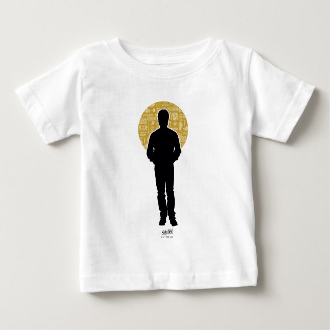 Seinfeld | Jerry Seinfeld Silhouette Baby T-Shirt (Front)