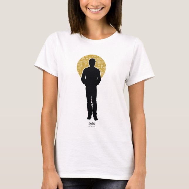 Seinfeld | Jerry Seinfeld Silhouette T-Shirt (Front)