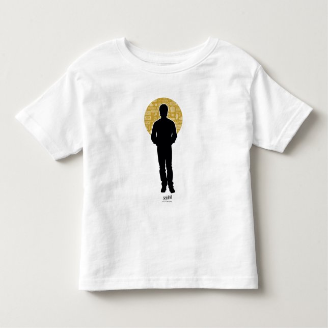 Seinfeld | Jerry Seinfeld Silhouette Toddler T-Shirt (Front)